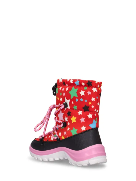 Stella McCartney Kids   Printed poly snow boots 