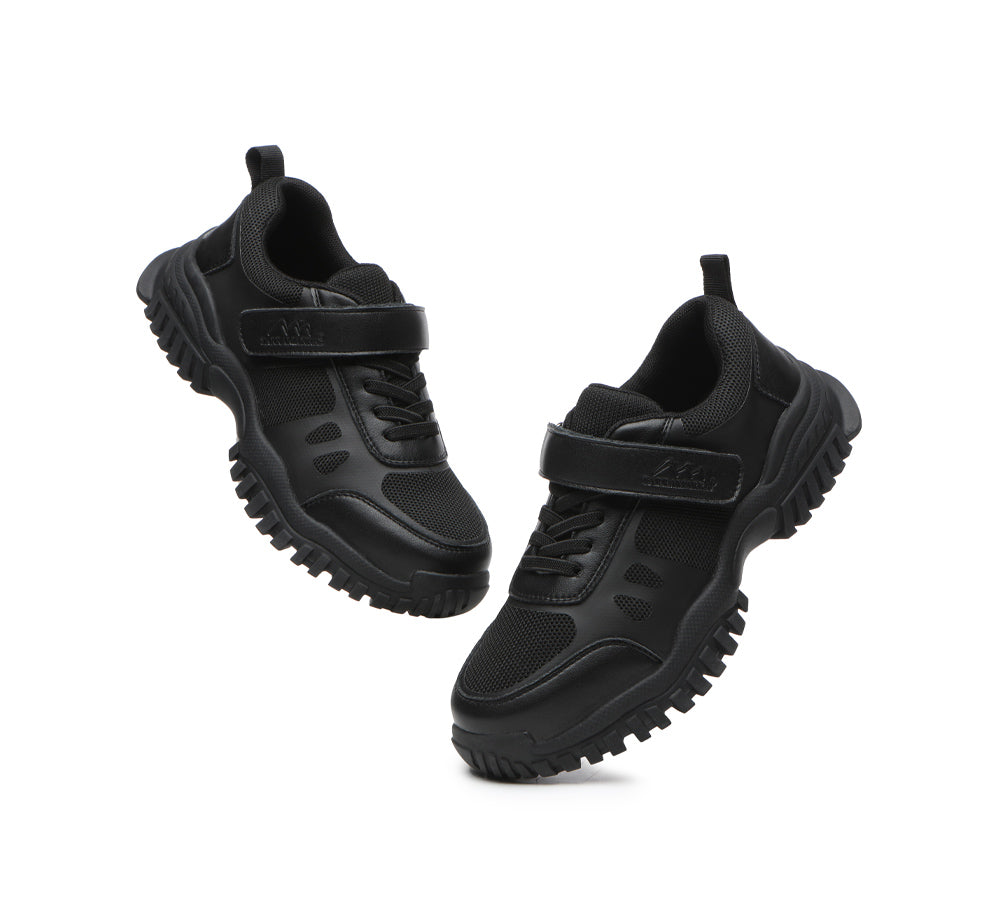 TARRAMARRA Senior Black Leather School Shoes