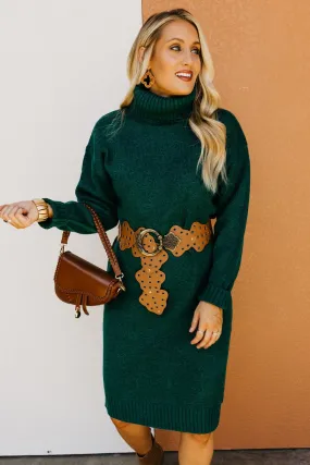 The Emmalynn Turtleneck Sweater Dress