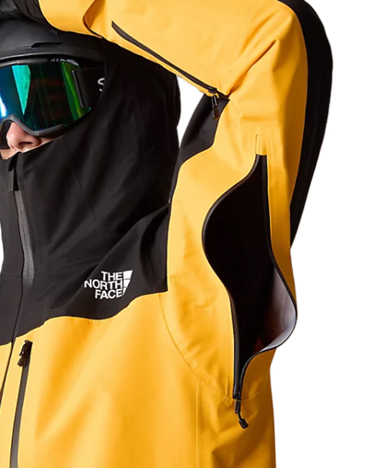 The North Face Men's Ceptor Snow Jacket - Summit Gold/Tnf Black