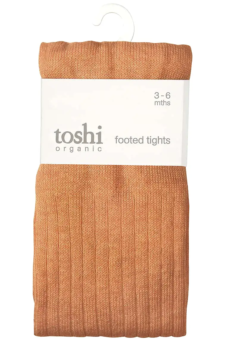 Toshi Organic Tights Footed Dreamtime Ginger