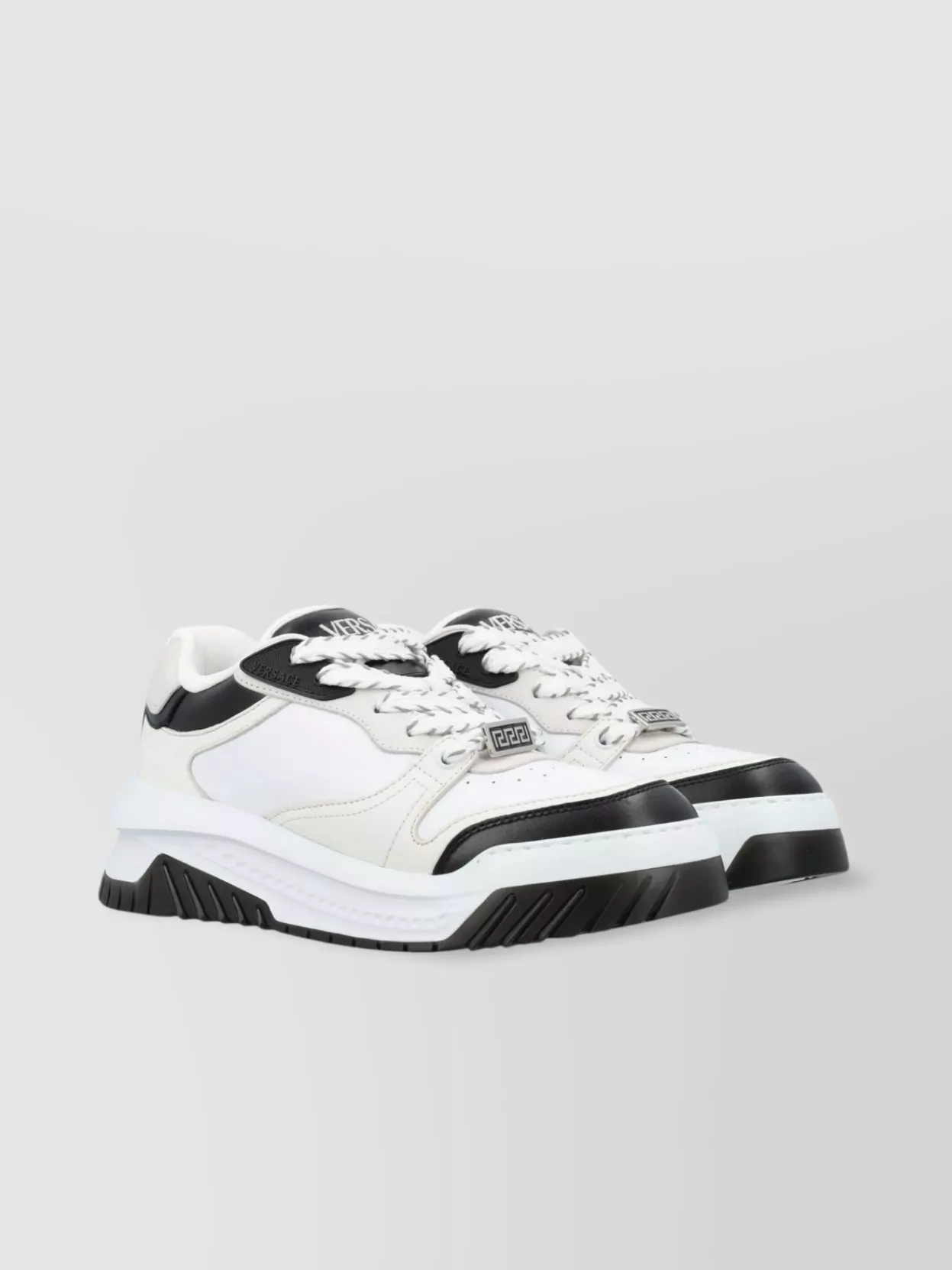 Versace   Odissea low-top rubber sole sneaker