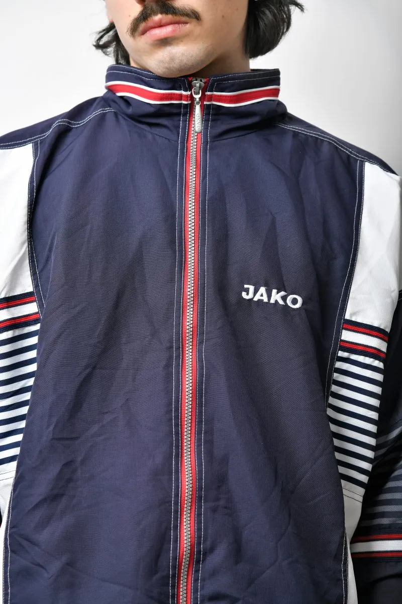 Vintage blue windbreaker JAKO