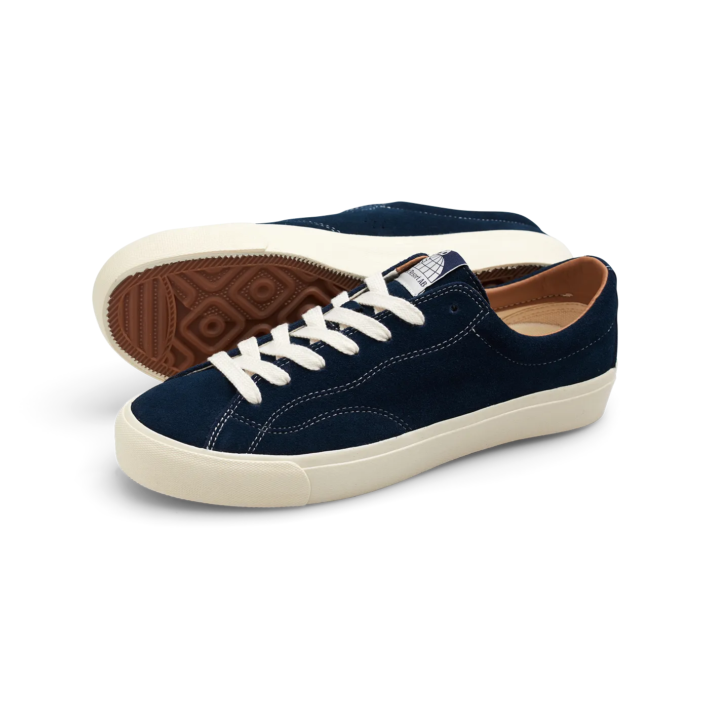 VM003-Lo Suede (Dress blues/White)