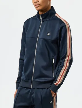 Weekend Offender Sainz Tape Track Jacket Navy