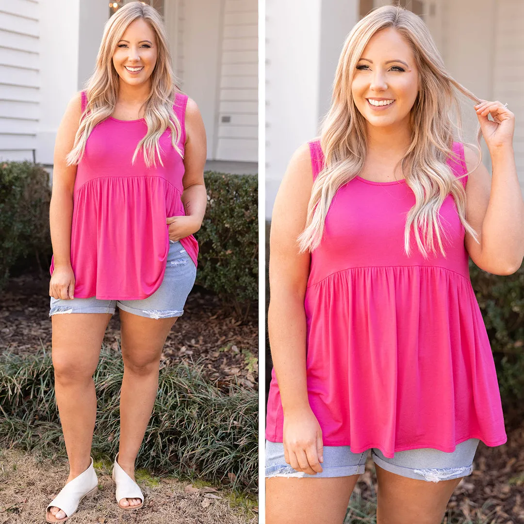 Weekender Babydoll, Fuchsia