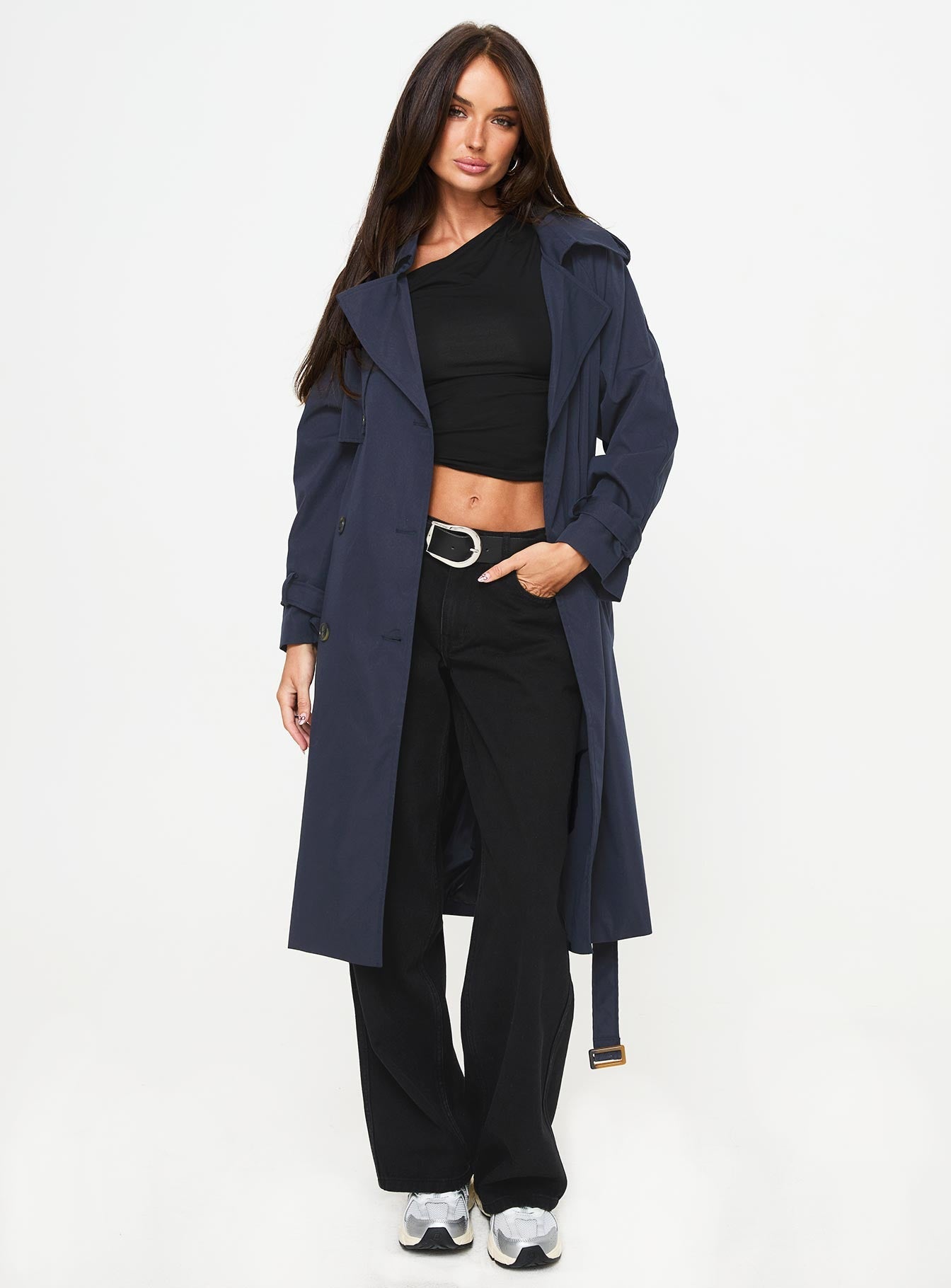 Westwind Trench Coat Slate