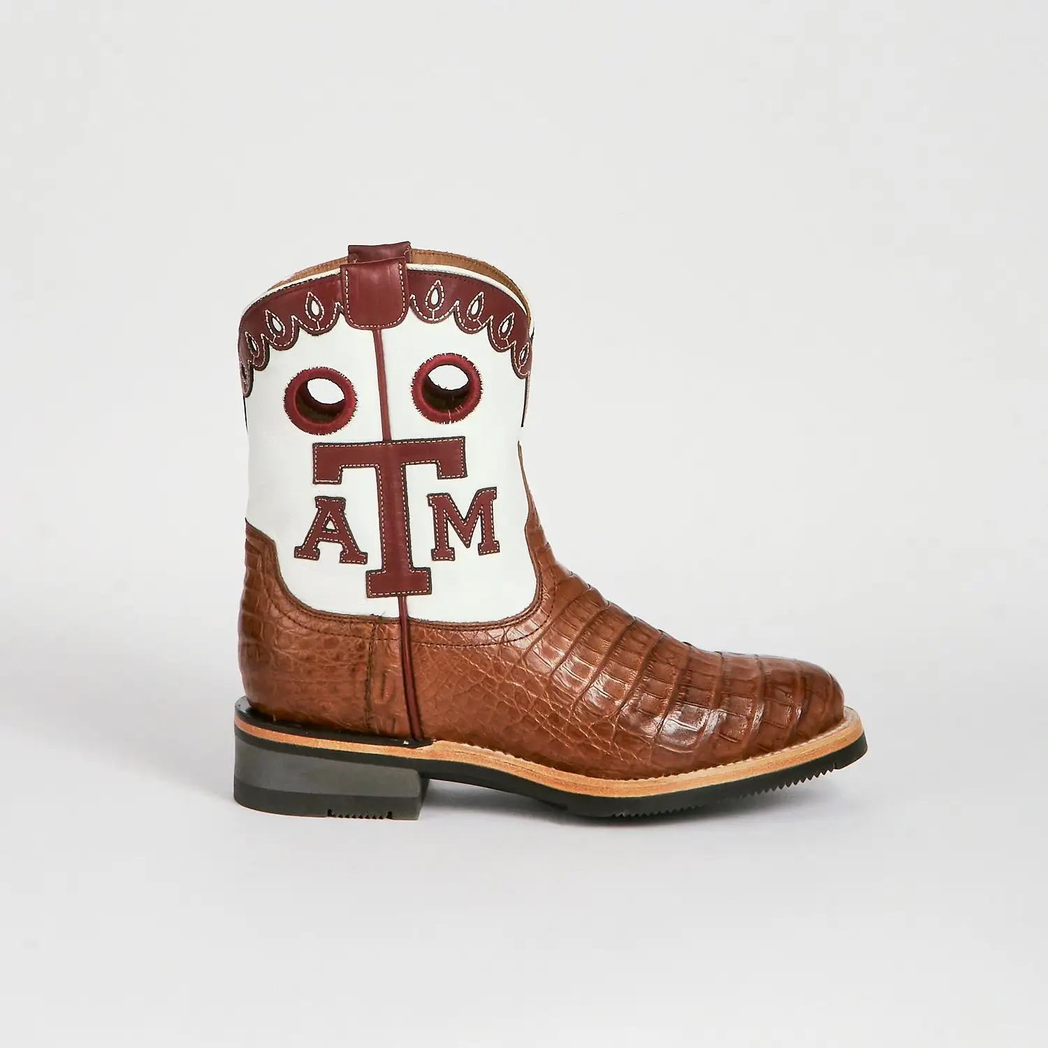 Women's A&M Exotic Barn Boot :: Sienna