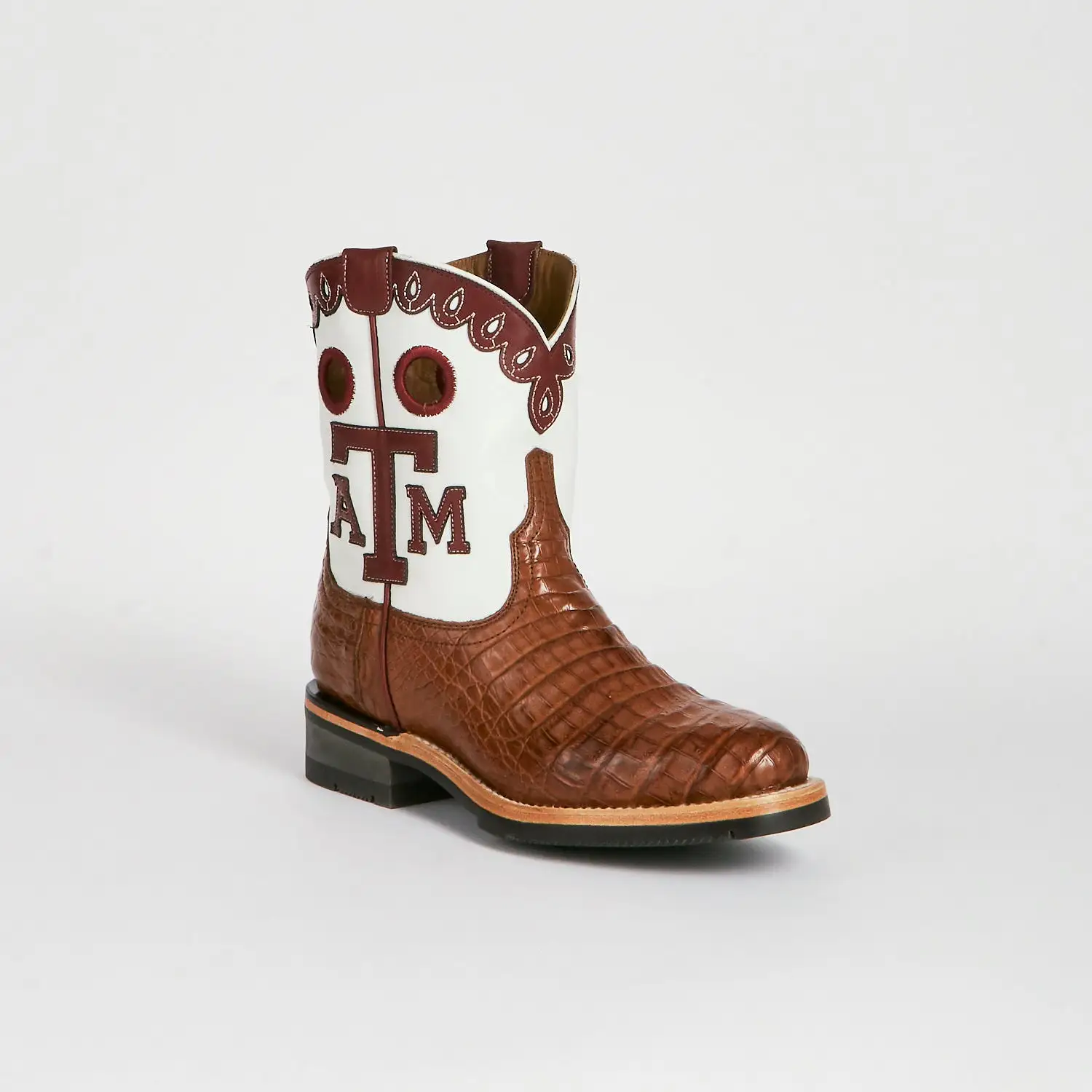 Women's A&M Exotic Barn Boot :: Sienna