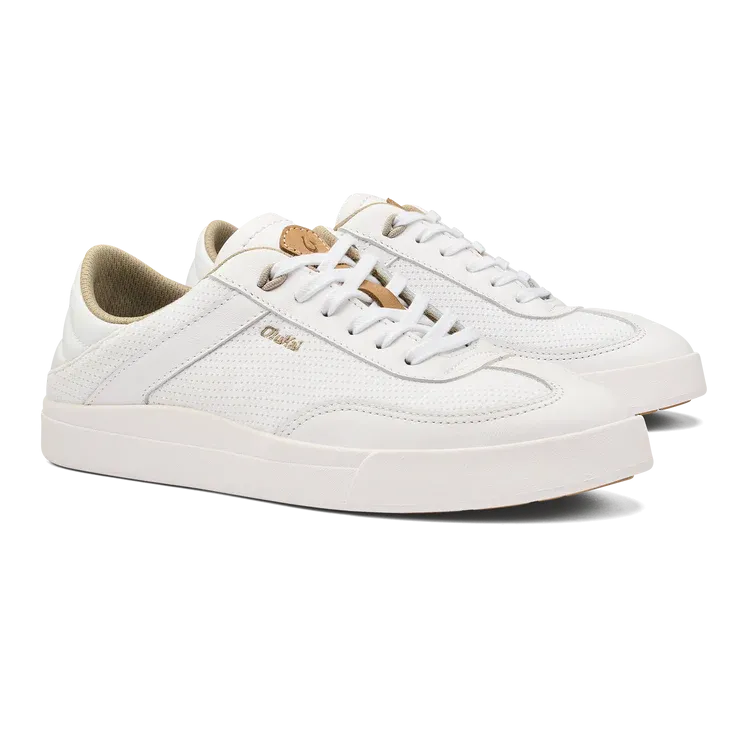 WOMEN'S OLUKAI KILEA SNEAKER | WHITE / WHITE