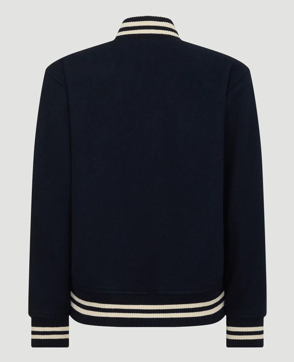 Womens Varsity Jacket - Navy